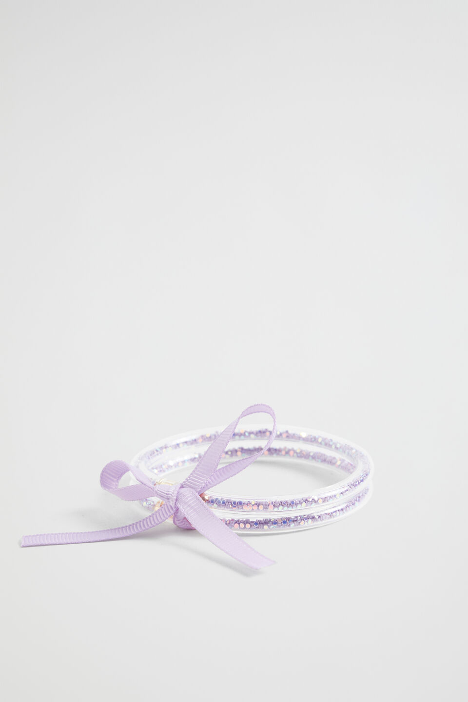 Glitter Bangle Pack  Orchid