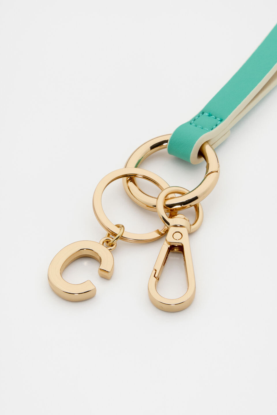 Deep Emerald Wrist Letter Strap  C