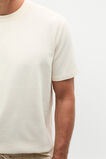 Textured Tee  Off White  hi-res