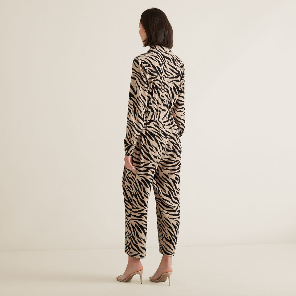 Sketchy Zebra Jumpsuit  