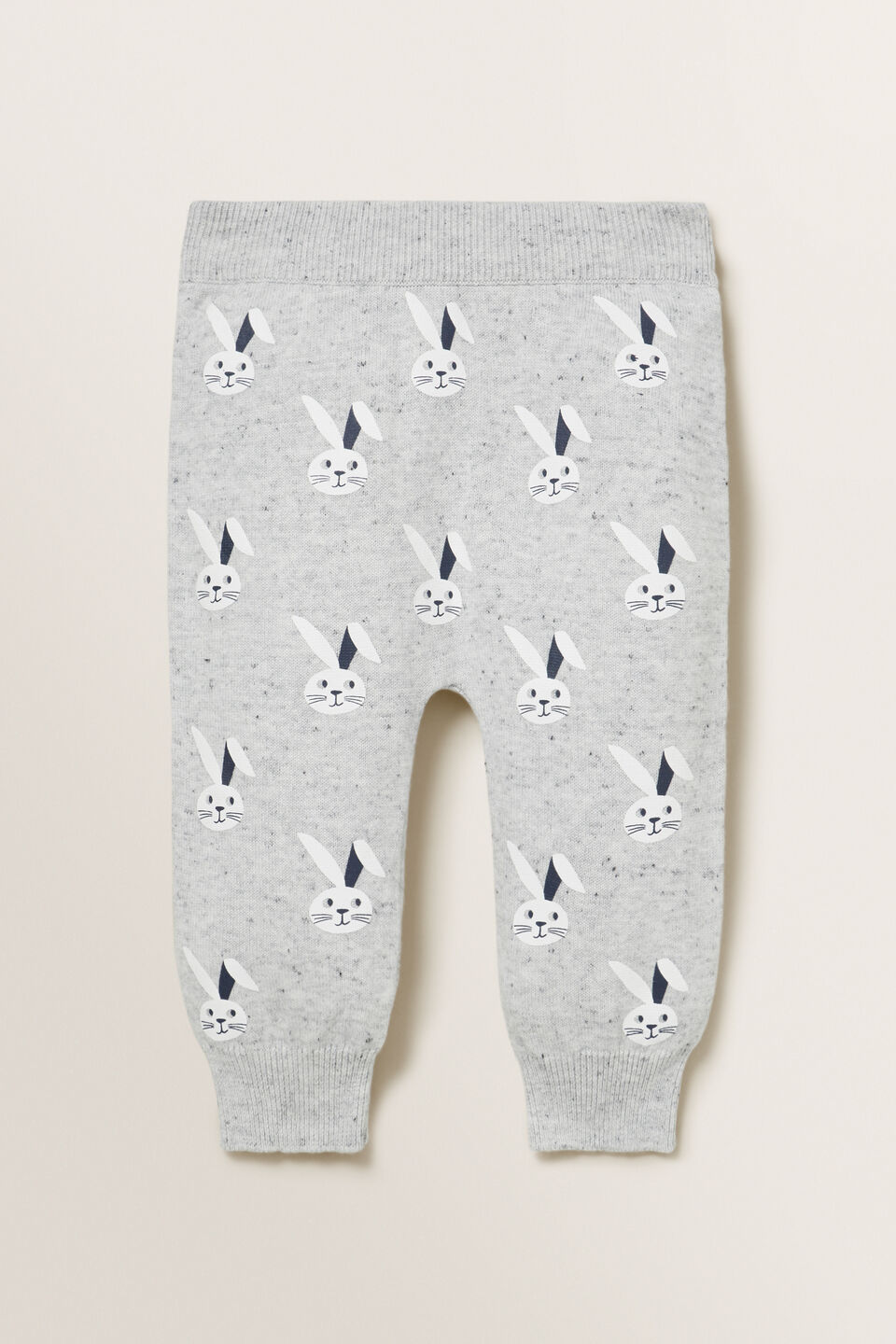 Print Knitted Pant  Cloudy Marle