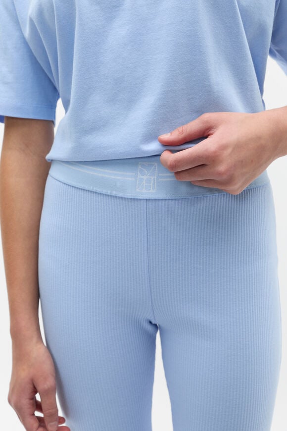 Kick Flare Rib Pant  Bright Sky  hi-res