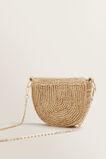 Half Moon Raffia Sling    hi-res