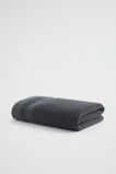 Luca Cotton Bath Sheet  Graphite  hi-res