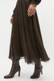 Chiffon Skirt  Dark Espresso  hi-res