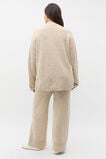 Fleck Mock Neck Slouch Knit  Latte Fleck  hi-res