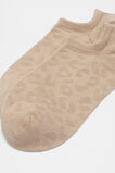 Ocelot Mesh Texture Sock  Iced Latte  hi-res
