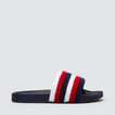 Stripe Terry Slide    hi-res