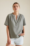 Cheesecloth Relaxed Shirt    hi-res