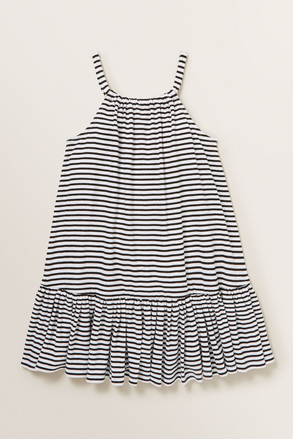 Metallic Stripe Dress  