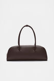 Structured Shoulder bag  Chocolate  hi-res