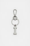 Silver Initials Keyring  I  hi-res