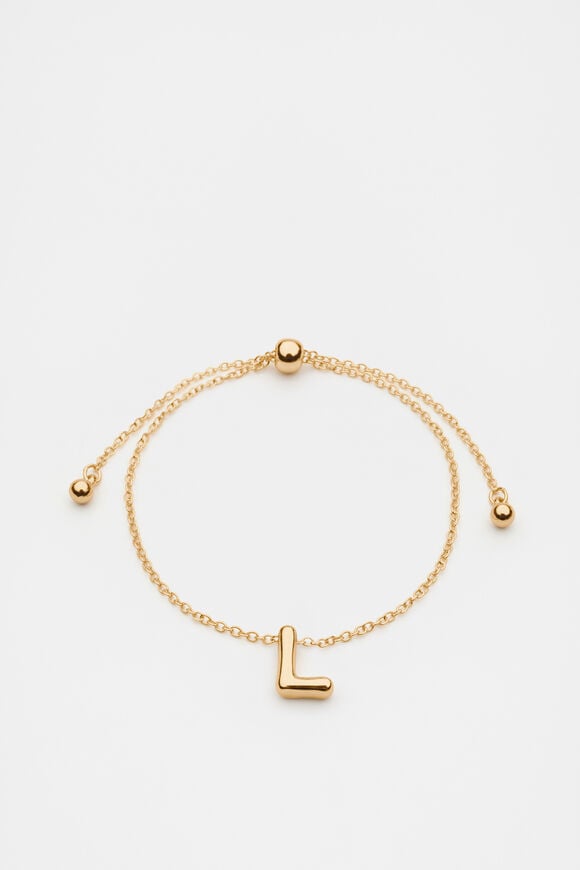 Bubble Letter Bracelet  L  hi-res