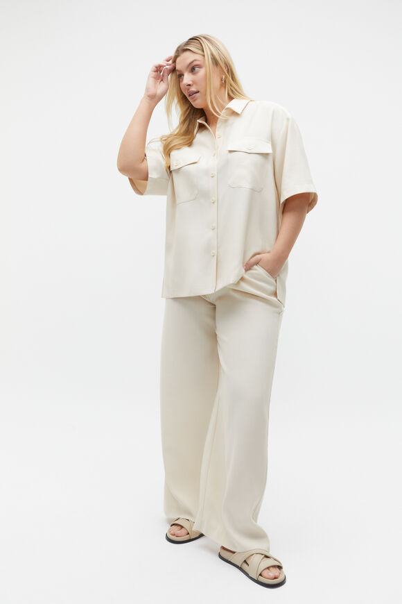 Short Sleeve Utility Shirt  Frappe  hi-res