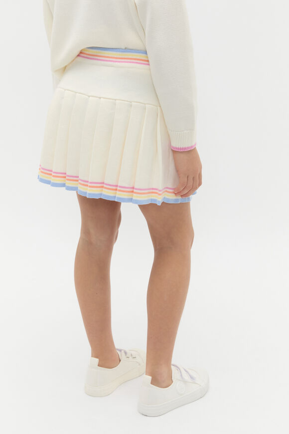 Pleat Knit Skirt  Canvas  hi-res