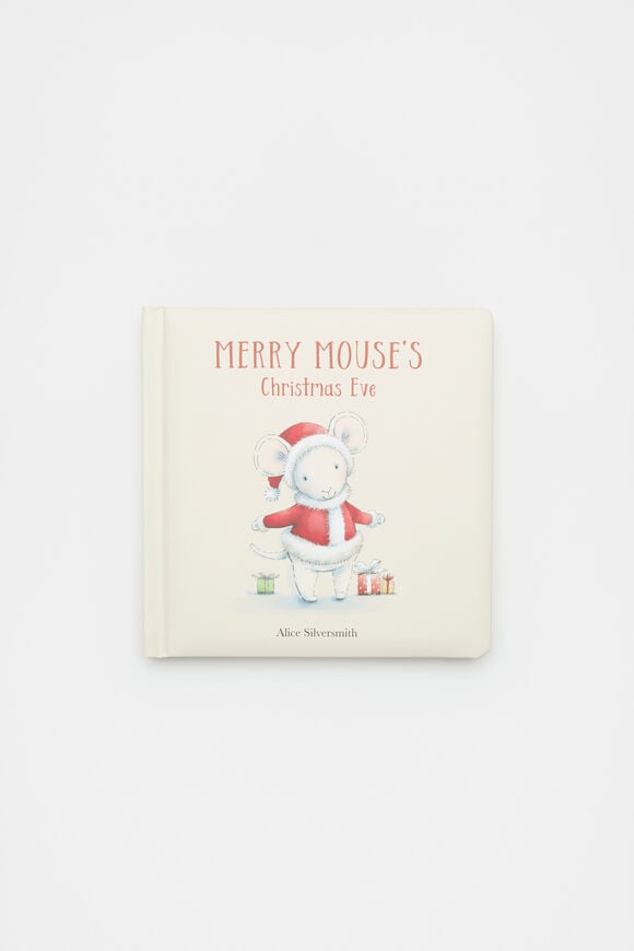 Jellycat Merry Mouse Book  Multi  hi-res