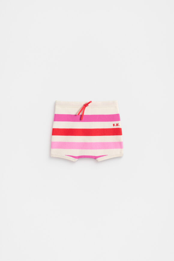 Stripe Knit Bloomer  Vintage Cream  hi-res