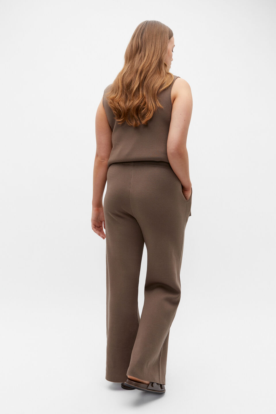 Double Knit Pocket Pant  Affogato