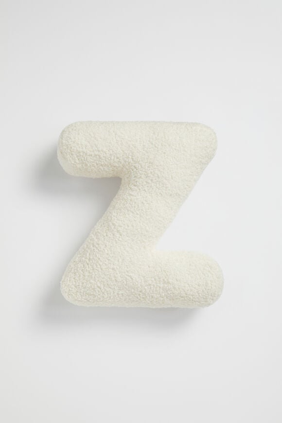 Teddy Initial Cushion Creme  Z  hi-res