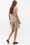 Linen Shell Vest Top  Cookie  hi-res