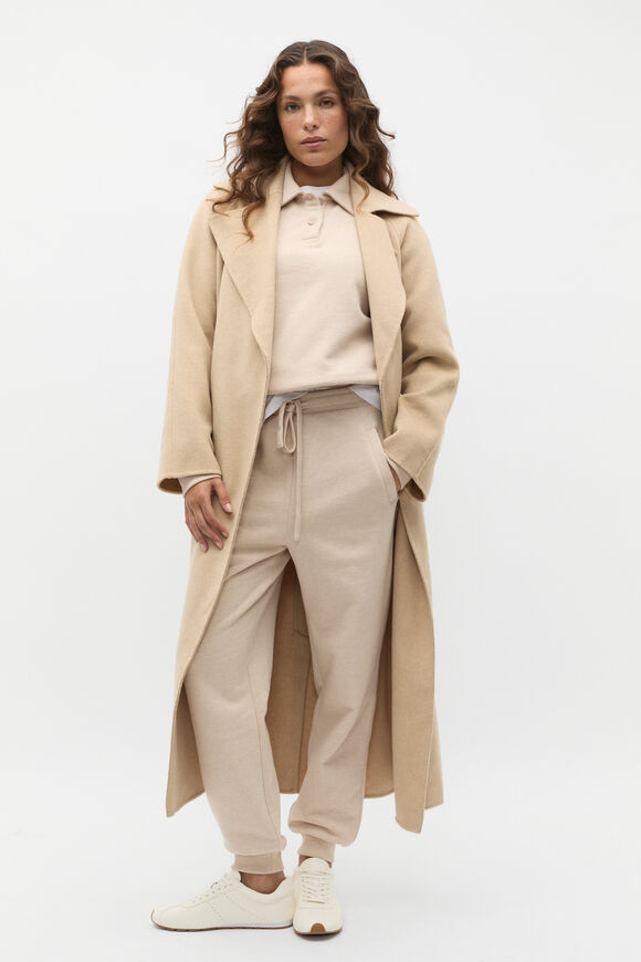 Terry Jogger Pant  Latte Marle  hi-res