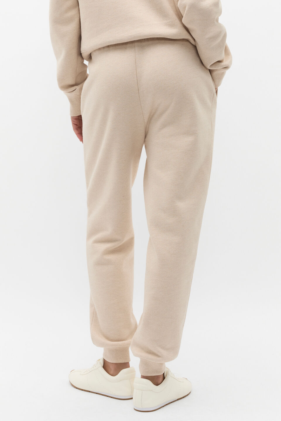 Terry Jogger Pant  Latte Marle