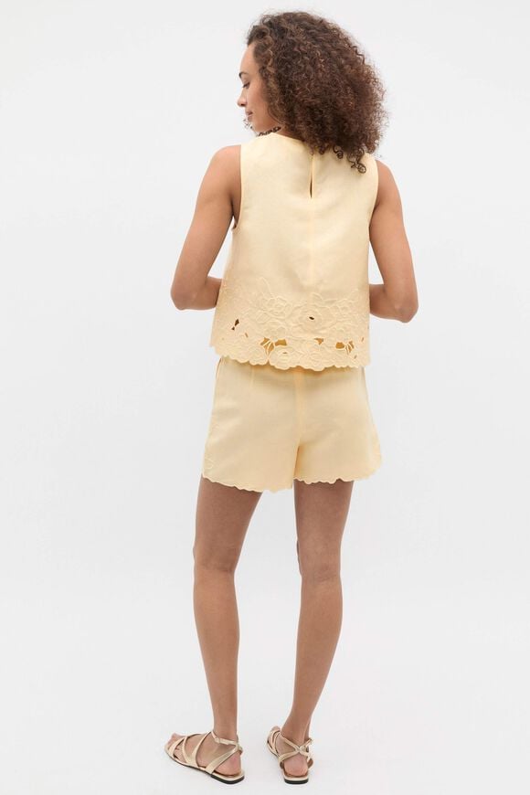 Cutwork Swing Tank  Shortbread  hi-res
