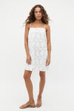 Cutwork Woven Mini Dress  Whisper White  hi-res