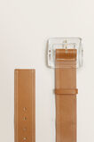 Acrylic Buckle Waist Belt    hi-res