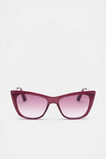 Dana Cat Eye Sunglasses  Plum Red  hi-res