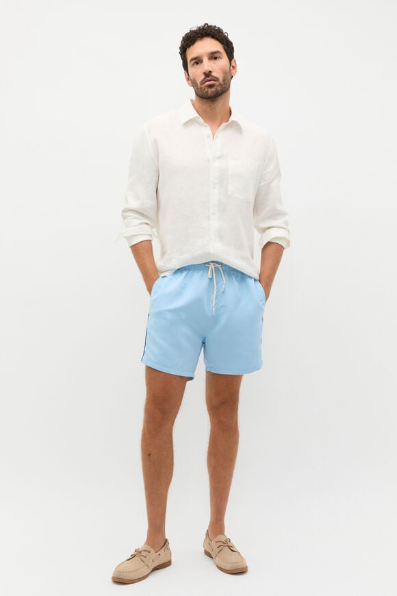 Panel Swim Short  Sky Blue  hi-res
