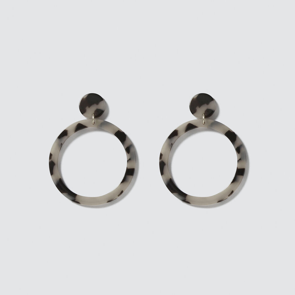 Circle Tort Earrings  