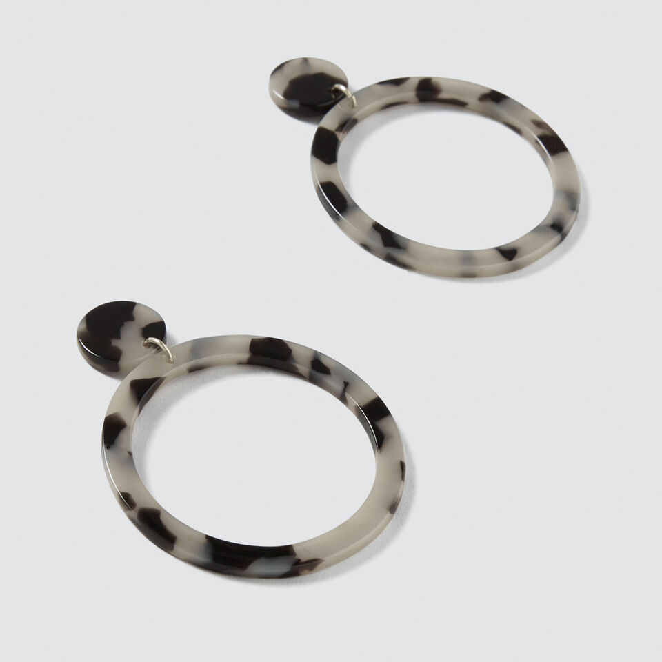 Circle Tort Earrings  