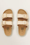 Woven Buckle Slides    hi-res