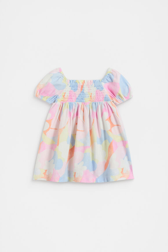 Abstract Floral Dress  Multi  hi-res