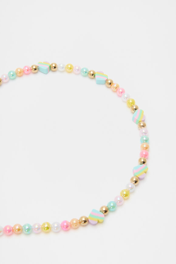 Summer Bead Alice Band  Multi  hi-res