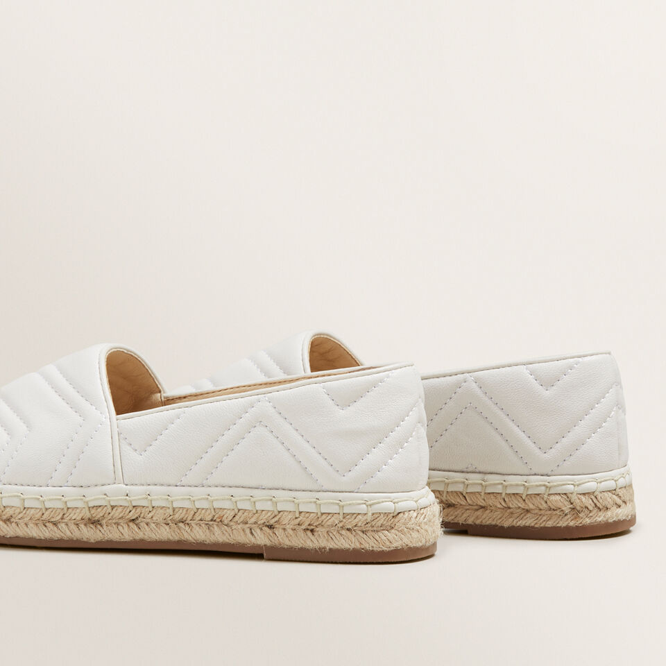 Frida Leather Espadrille  
