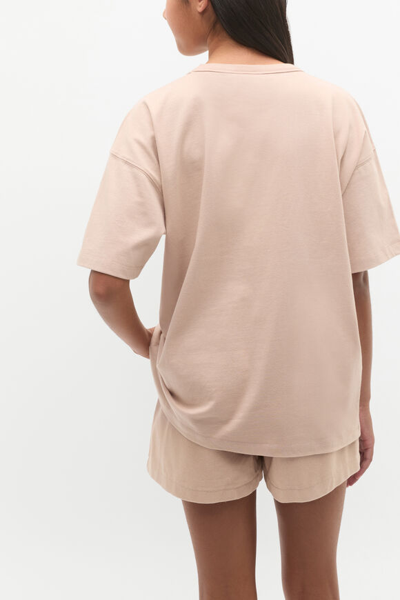 Oversized Logo Tee  Neutral  hi-res