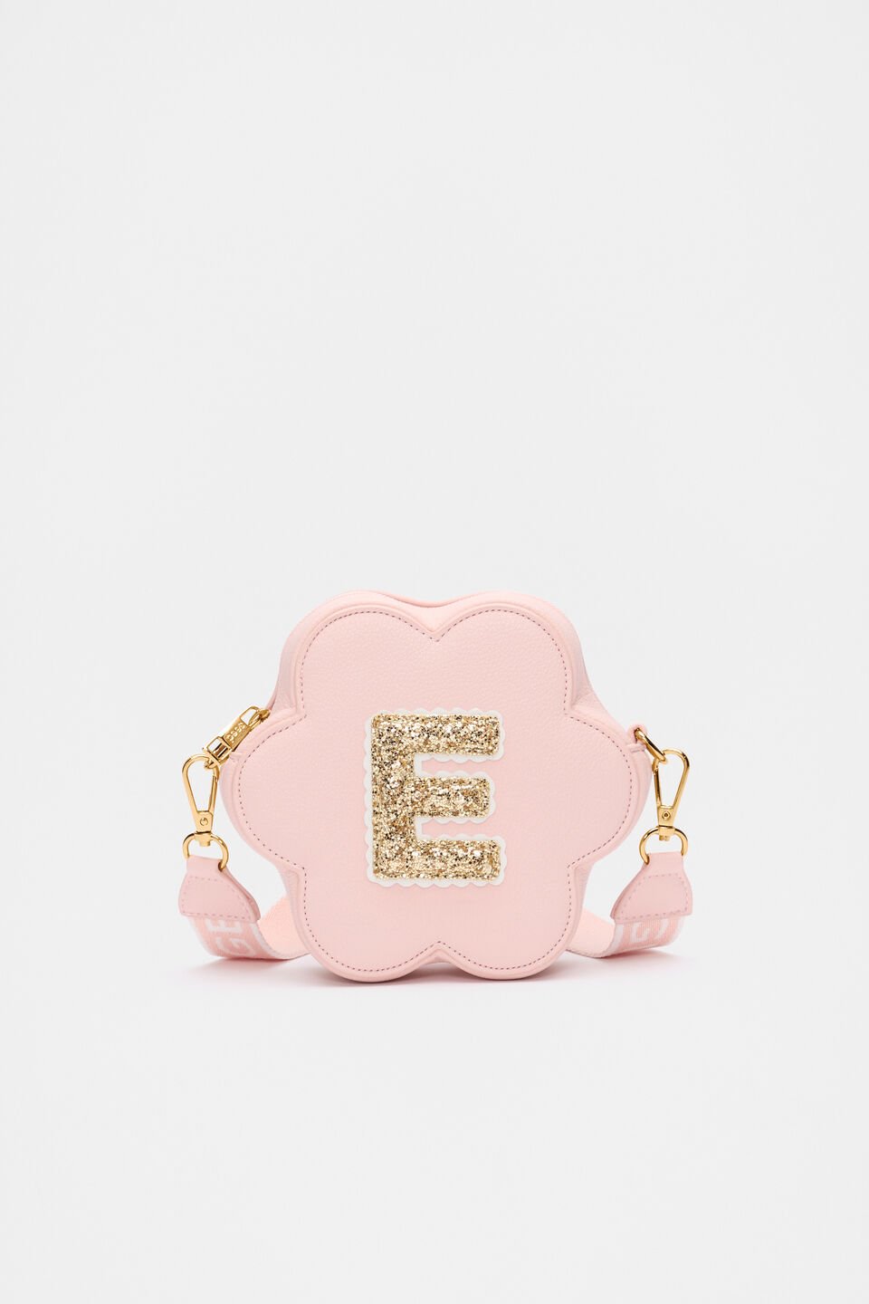 Flower Initial Bag  E