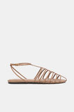 Vera Fine Caged Sandal  Caramel  hi-res