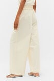 Contrast Stitch Pant  Coconut Cream  hi-res