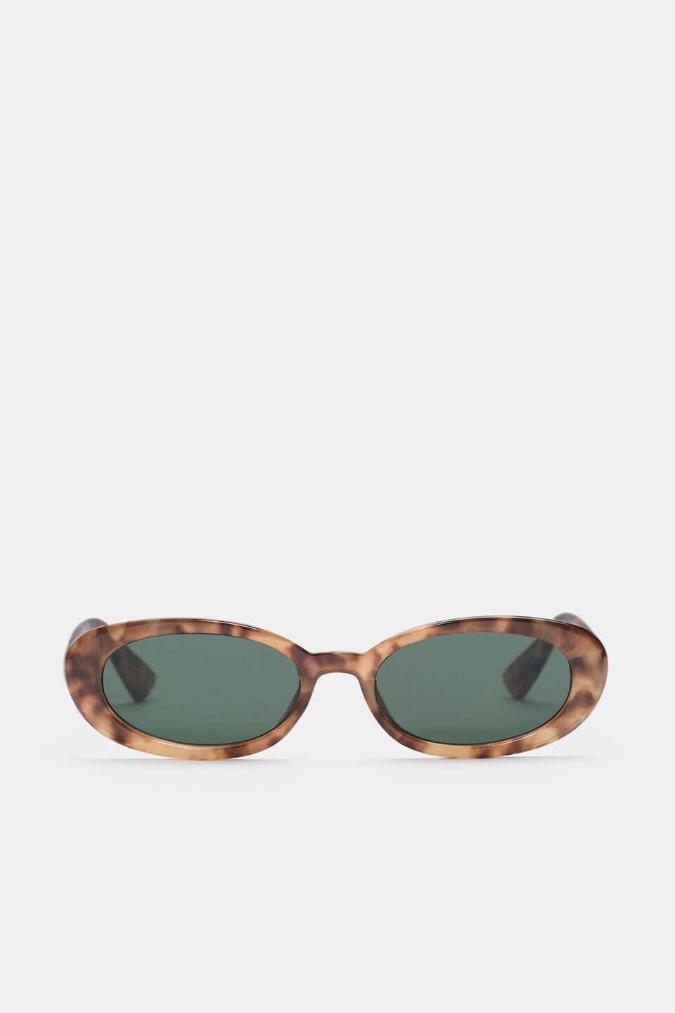 Sadie Oval Sunglasses  Caramel Tort