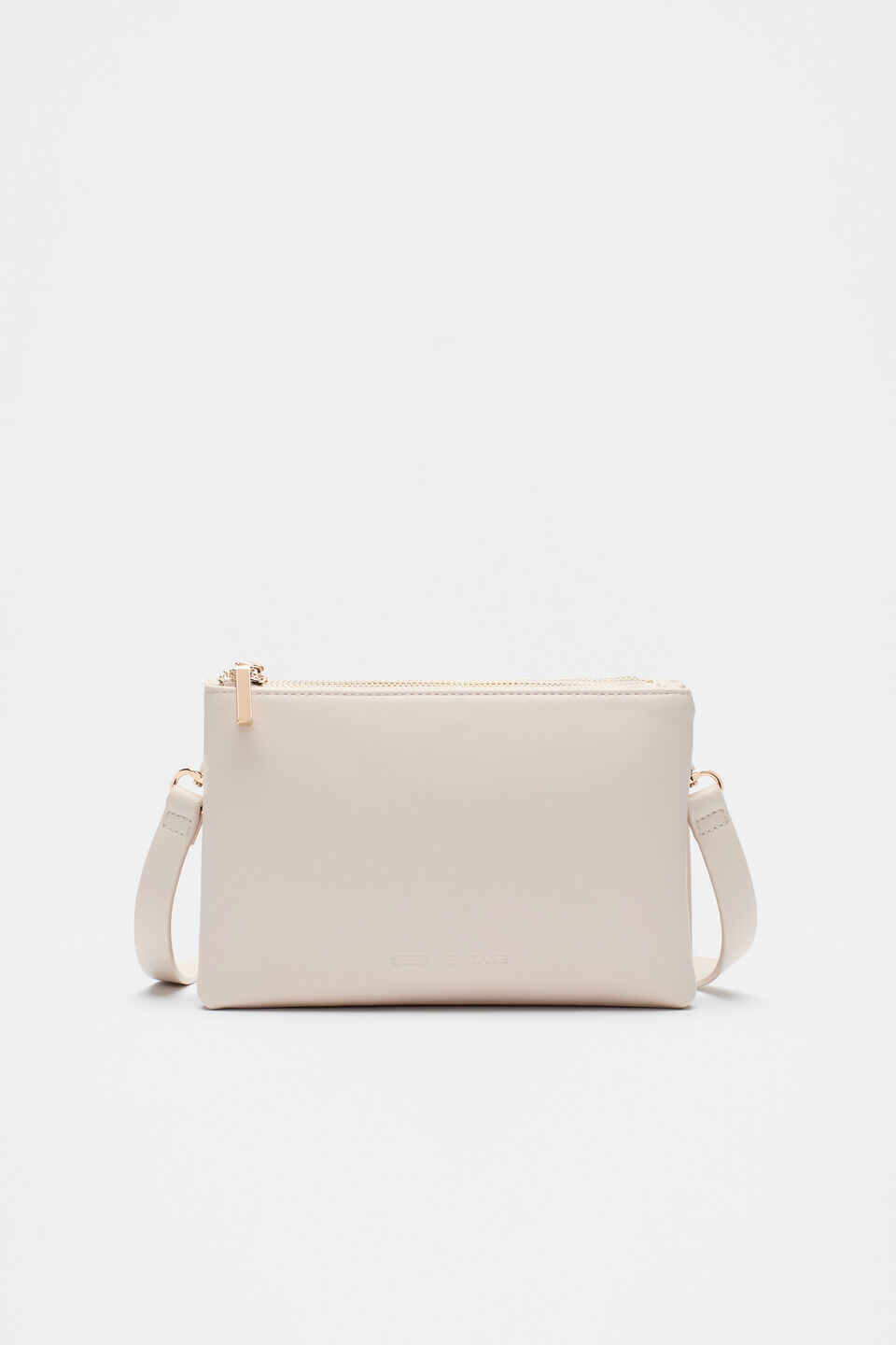 Multi Pocket Crossbody Bag  Oat