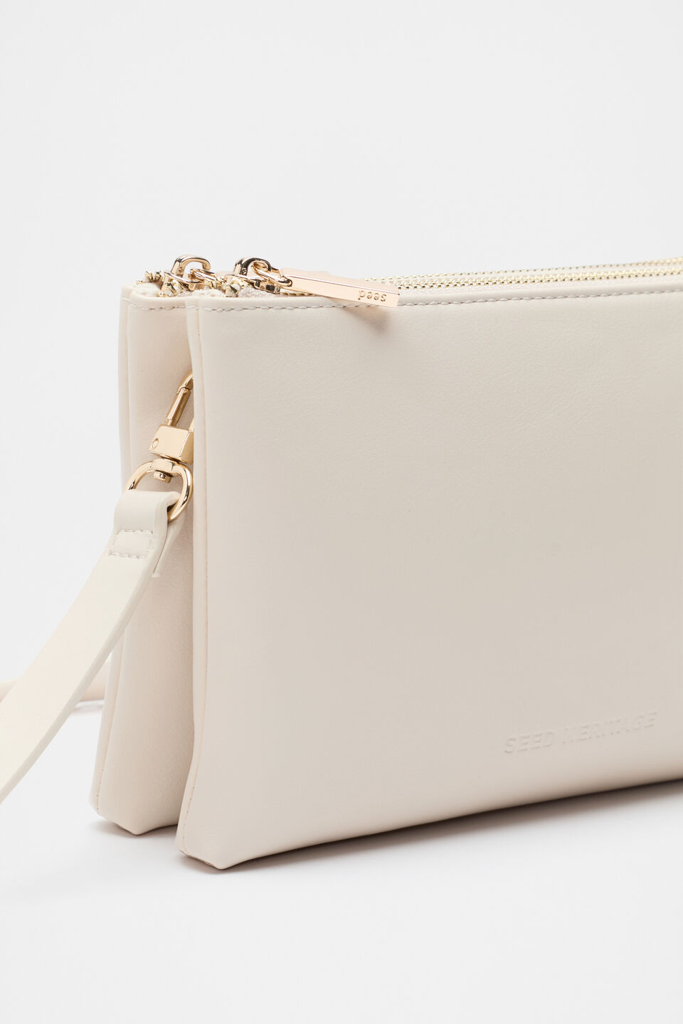 Multi Pocket Crossbody Bag  Oat