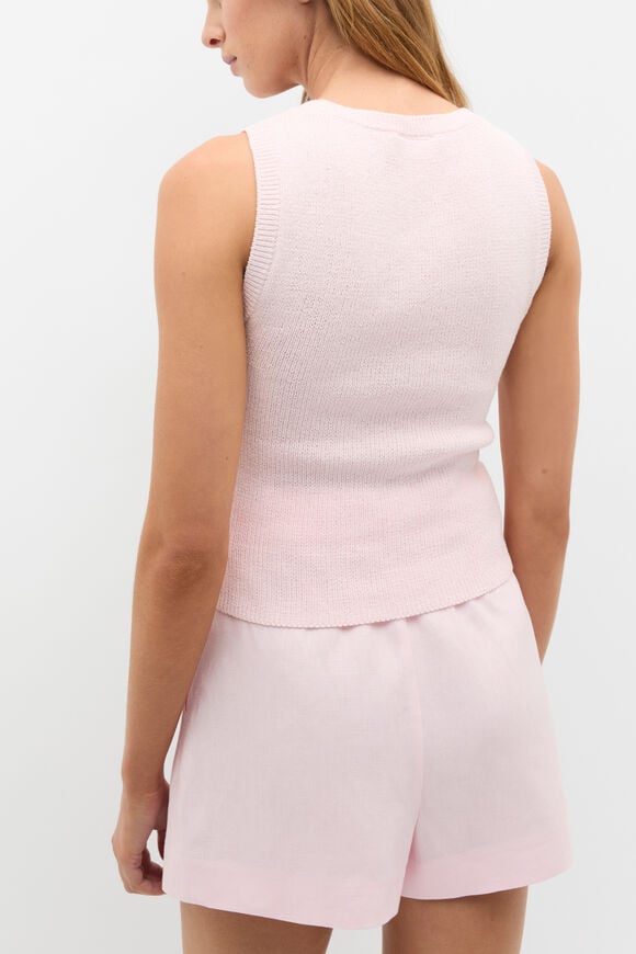 Textured Cotton Knit Top  Primrose  hi-res