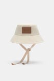 Textured Fabric Bucket Hat  Toffee  hi-res