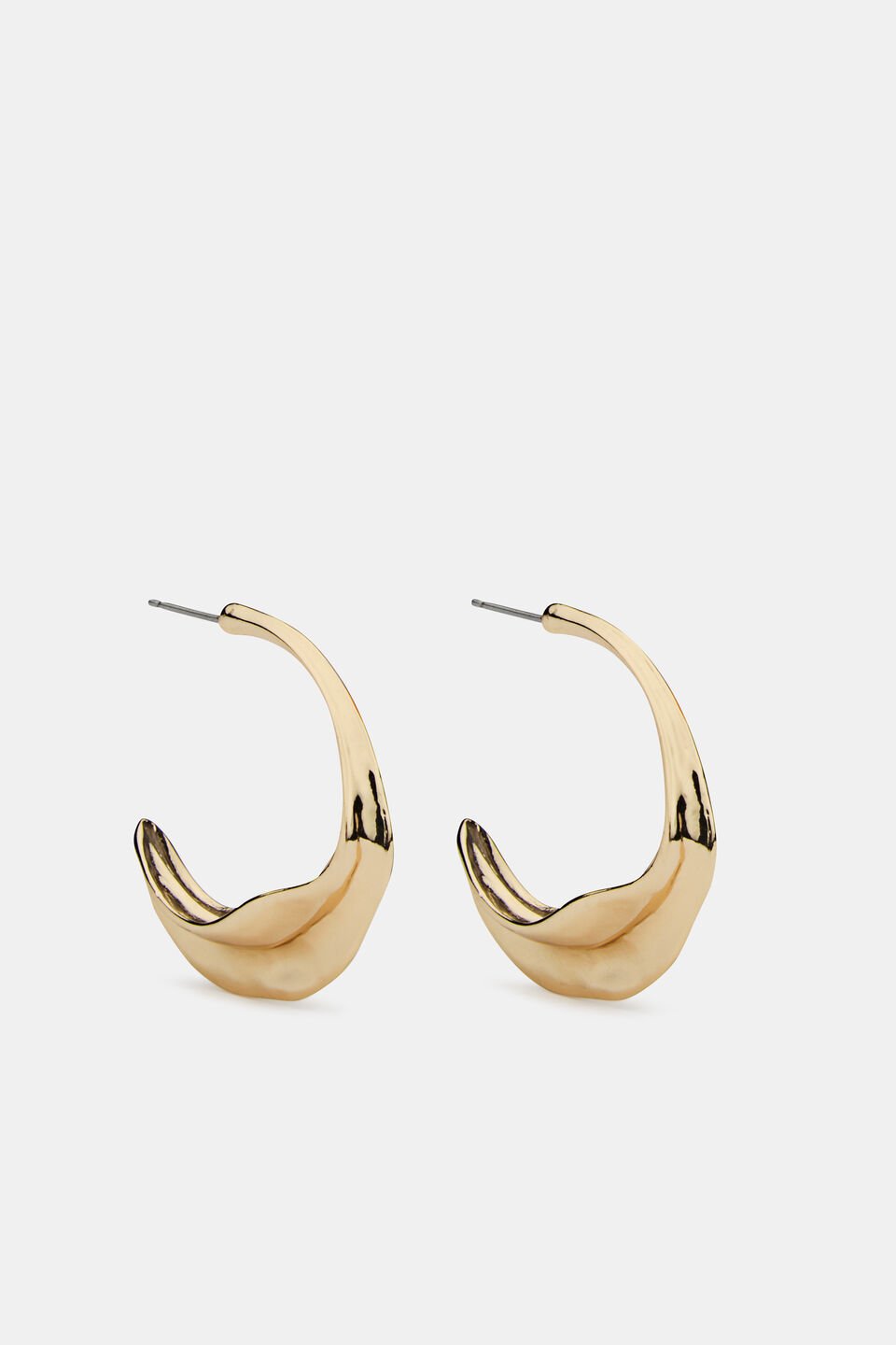 Oval Hoop Earring  Gold