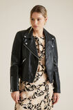 Leather Biker Jacket    hi-res