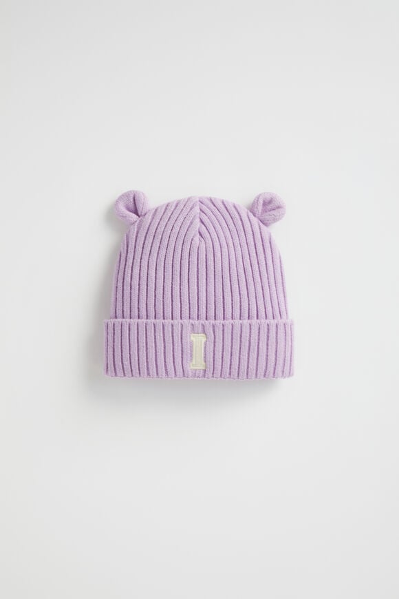 Novelty Initial Beanie  I  hi-res