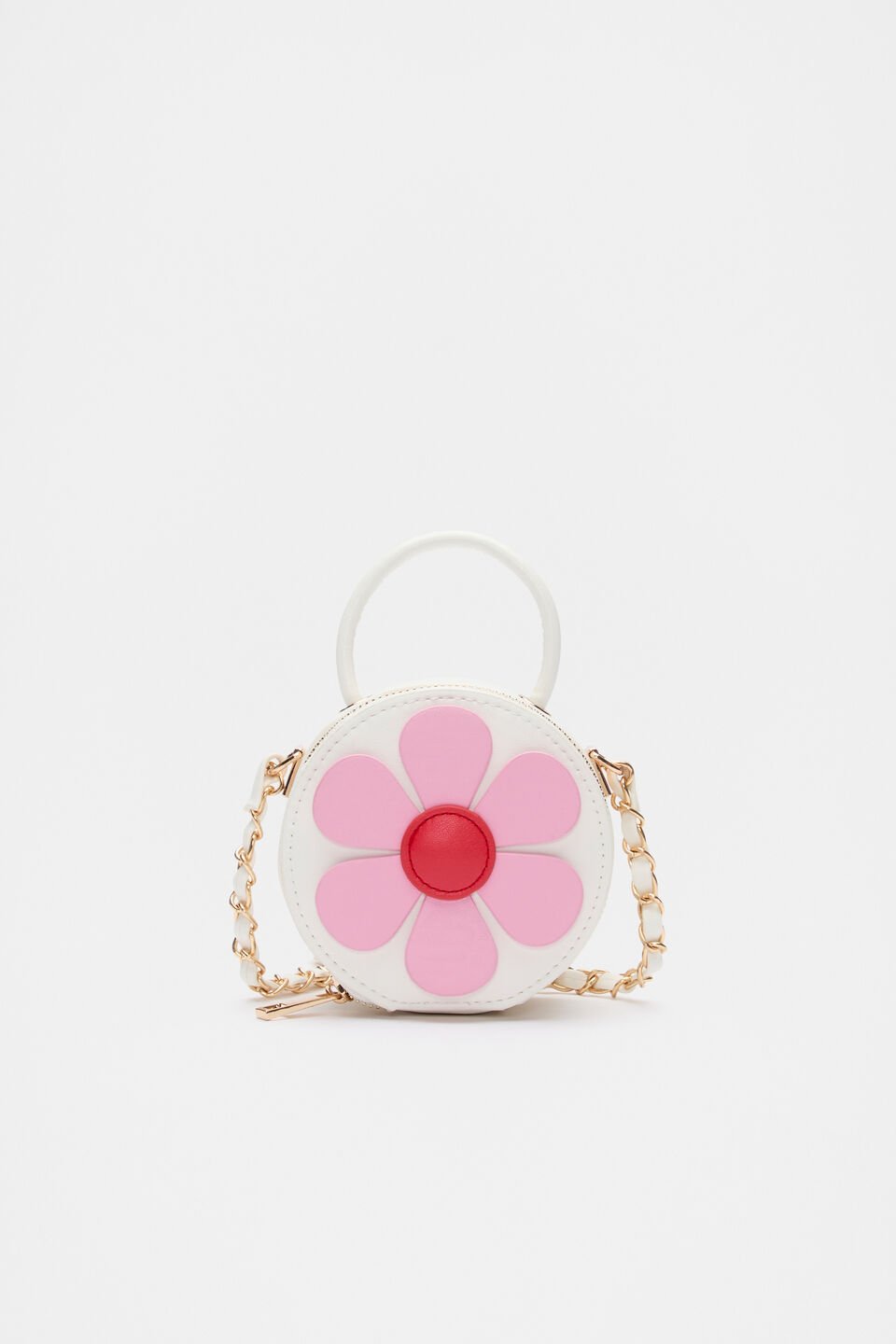 Flower Mini Cross Body  Candy Pink